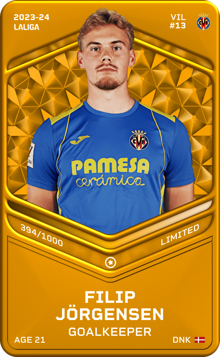 Filip Jörgensen 2023-24 • Limited 394/1000