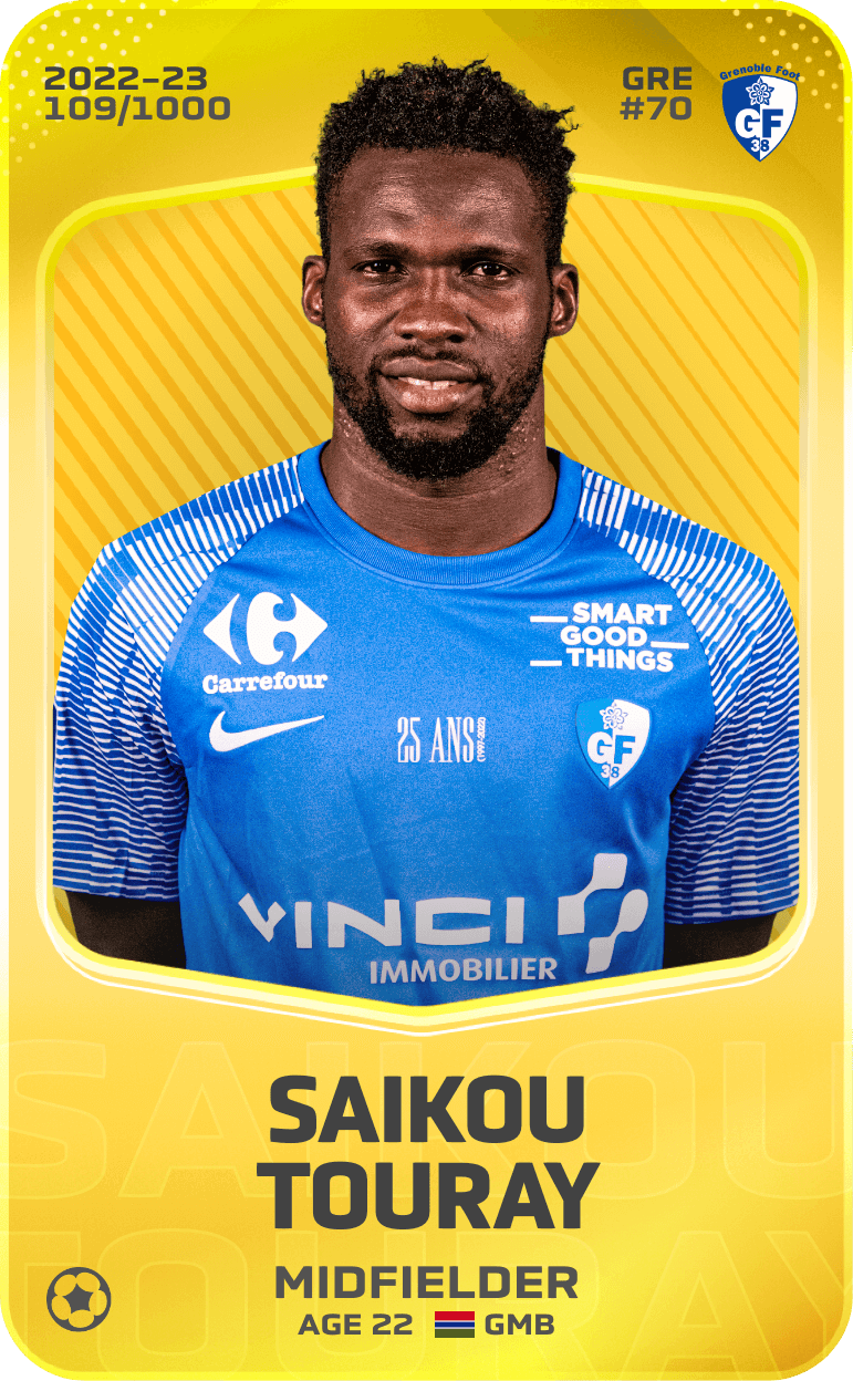 Saikou Touray 2022-23 • Limited 109/1000