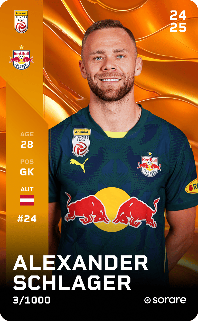 Alexander Schlager 2024-25 • Limited 3/1000