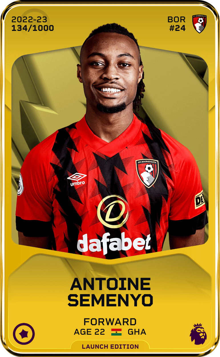 Antoine Semenyo 2022-23 • Limited 134/1000