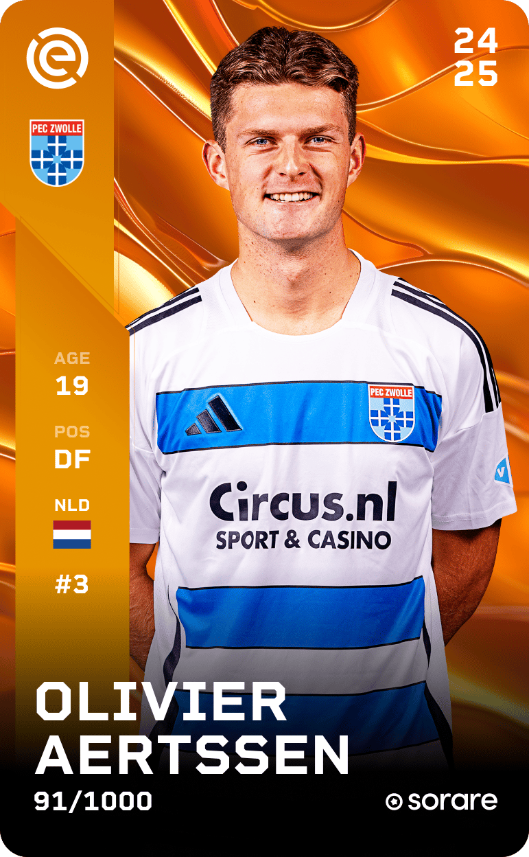 Olivier Aertssen 2024-25 • Limited 91/1000