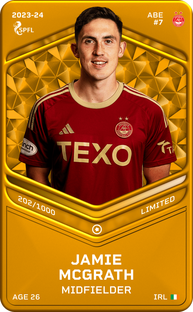 Jamie McGrath 2023-24 • Limited 202/1000