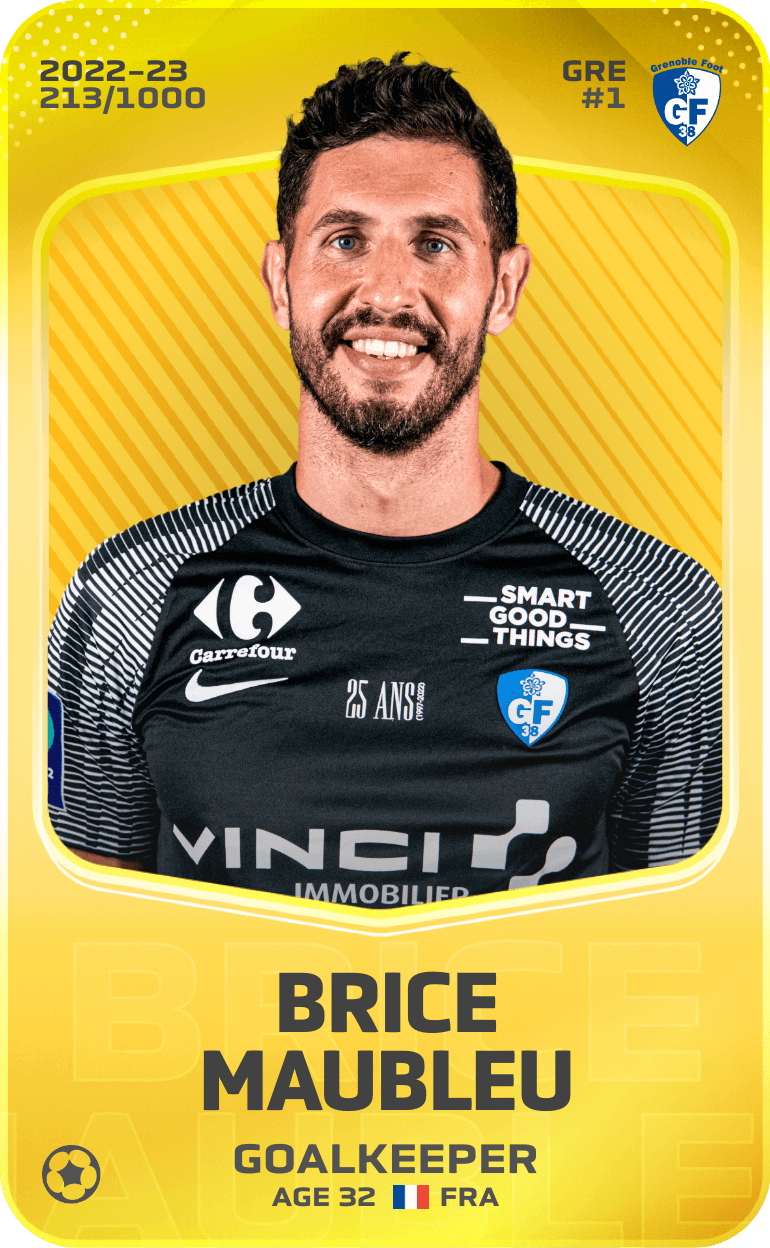 Brice Maubleu 2022-23 • Limited 213/1000