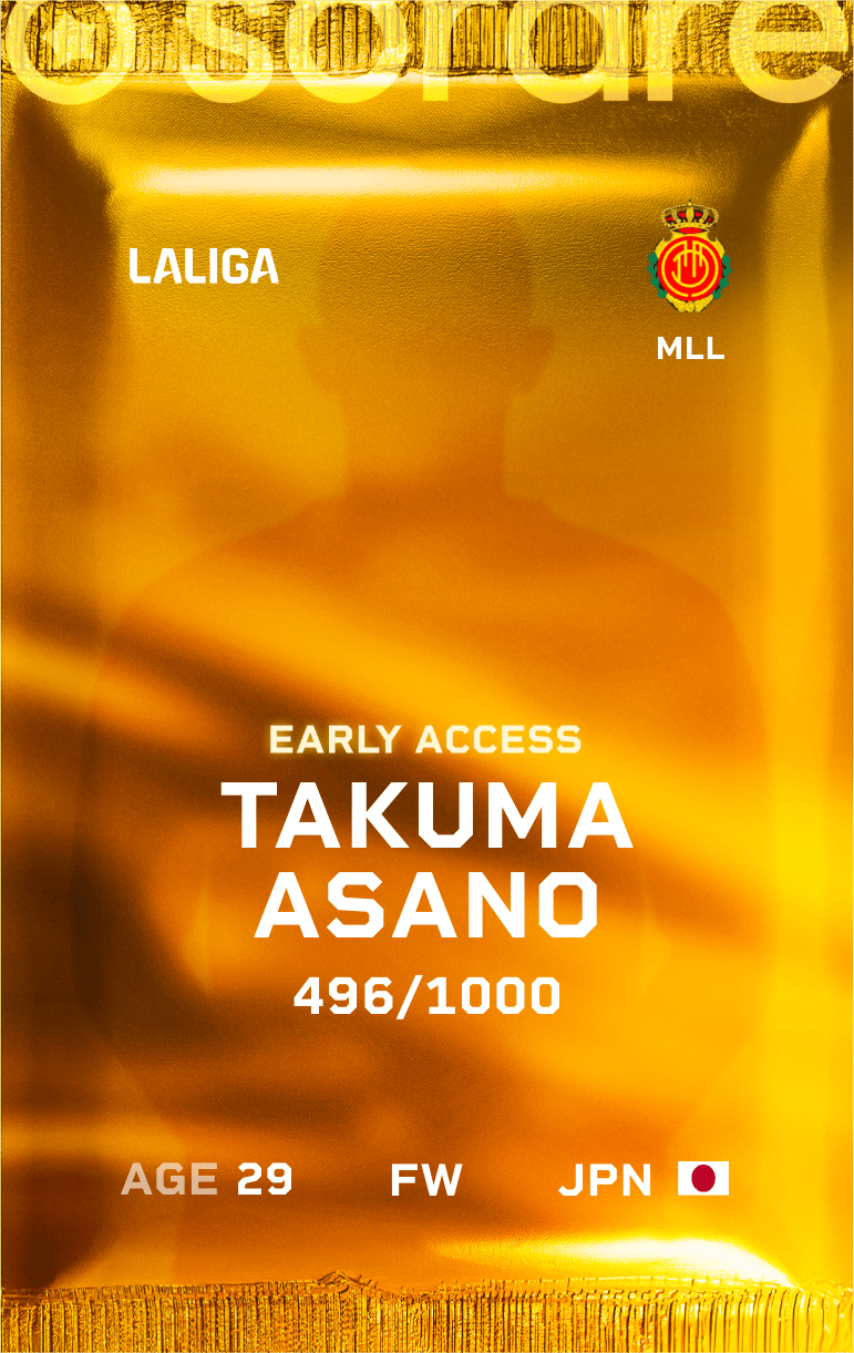 Takuma Asano 2024-25 • Limited 496/1000