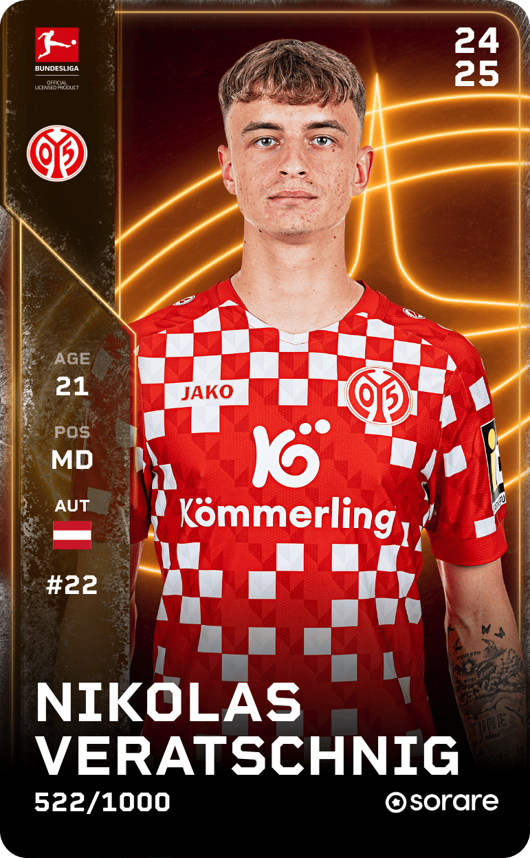 Nikolas Veratschnig 2024-25 • Limited 522/1000