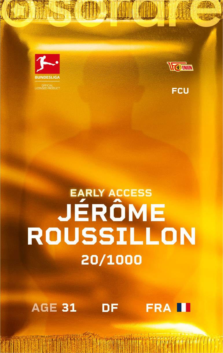 Jérôme Roussillon 2024-25 • Limited 20/1000