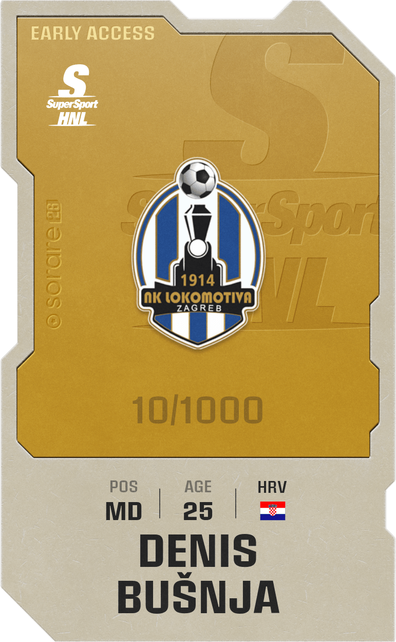 Denis Bušnja 2025-26 • Limited 10/1000