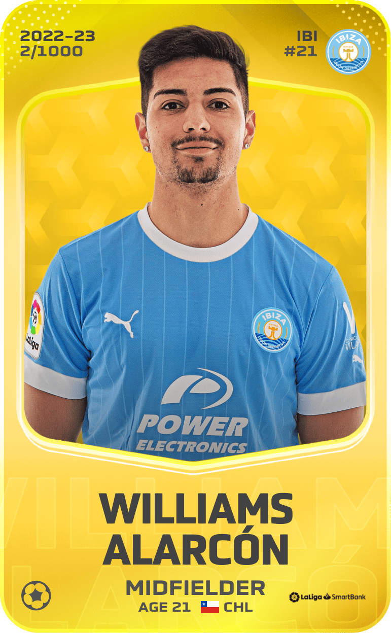 Williams Alarcón 2022-23 • Limited 2/1000