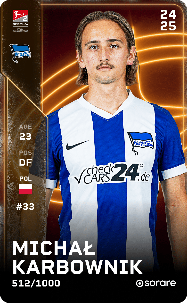 Michał Karbownik 2024-25 • Limited 512/1000