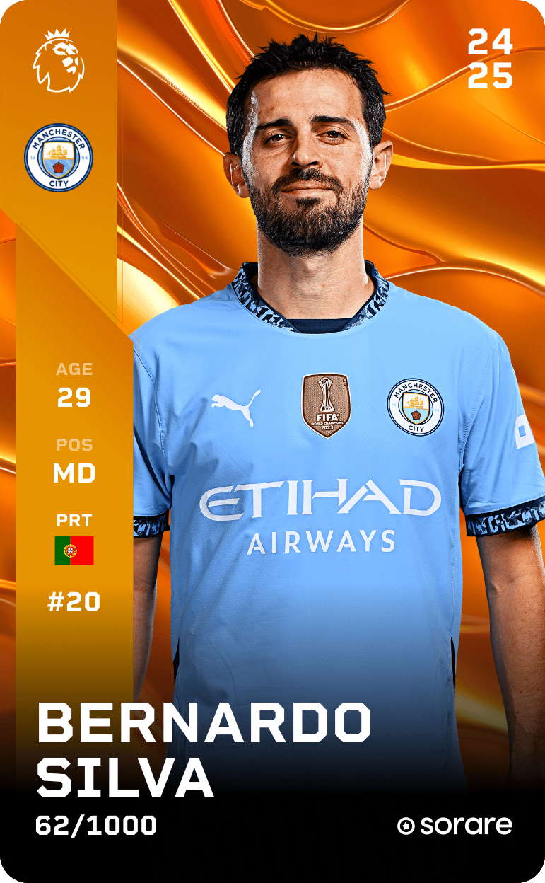 Bernardo Silva 2024-25 • Limited 62/1000