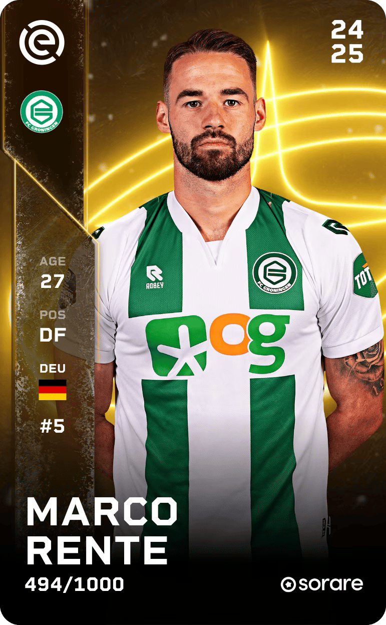 Marco Rente 2024-25 • Limited 494/1000