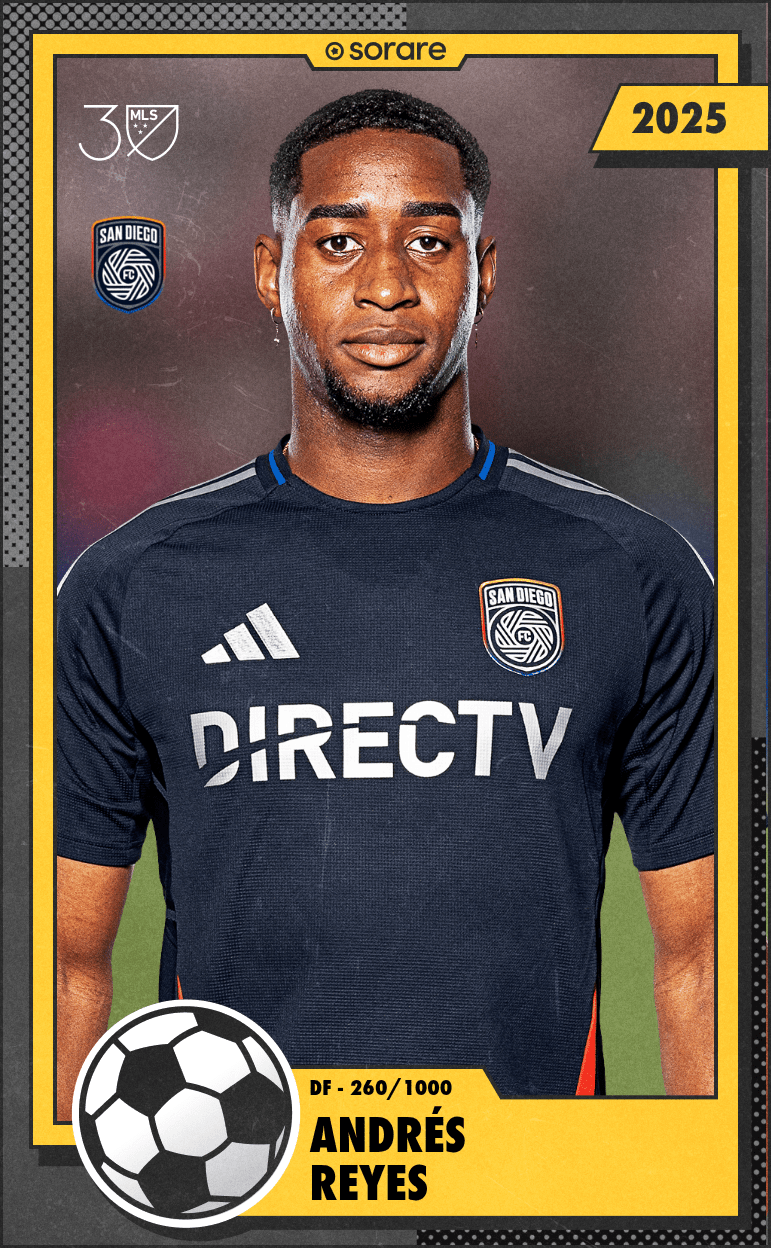 Andrés Reyes 2025-26 • Limited 260/1000
