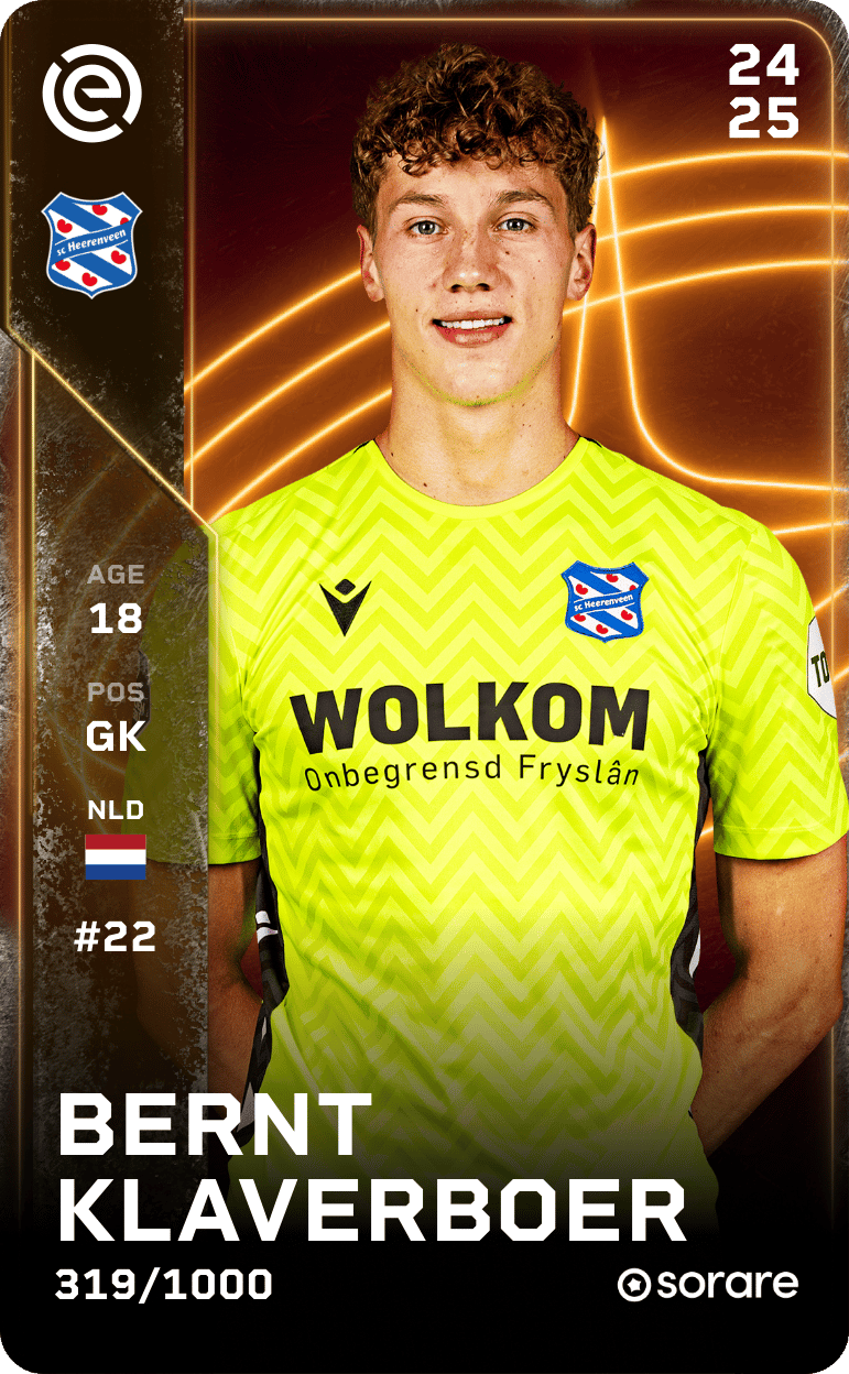 Bernt Klaverboer 2024-25 • Limited 319/1000