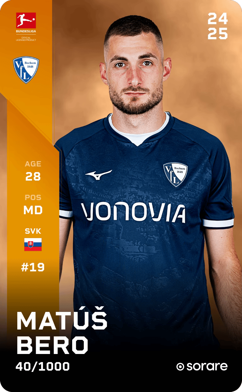 Matúš Bero 2024-25 • Limited 40/1000