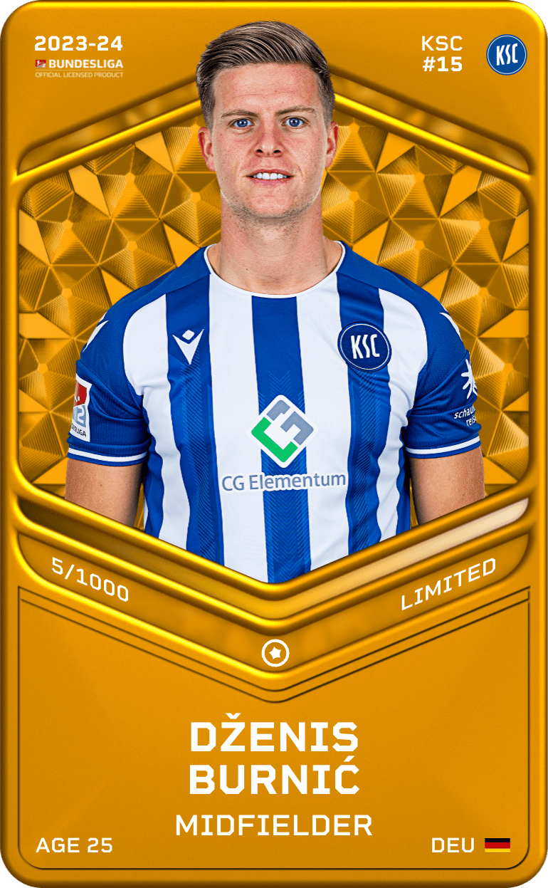 Dženis Burnić 2023-24 • Limited 5/1000