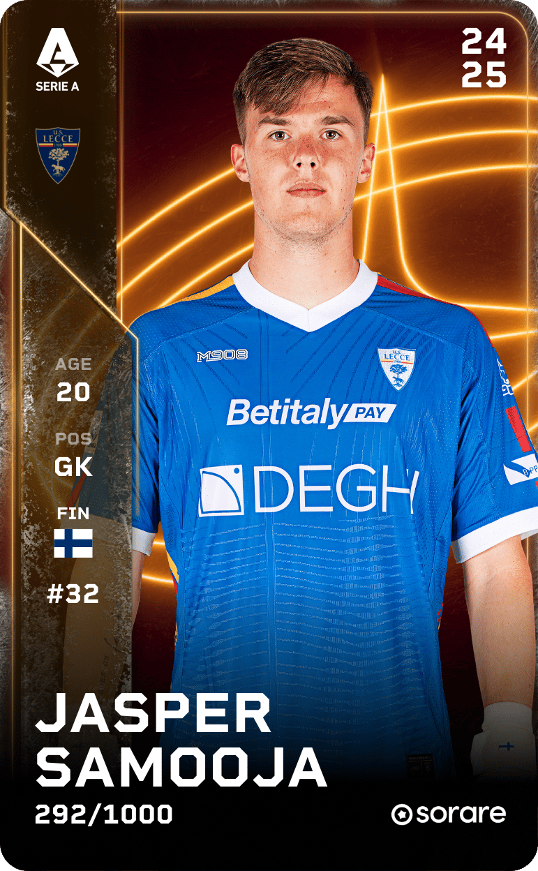 Jasper Samooja 2024-25 • Limited 292/1000