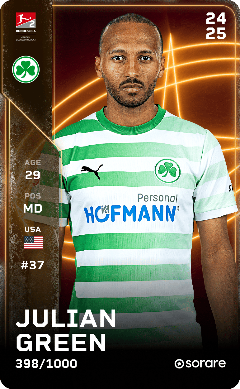Julian Green 2024-25 • Limited 398/1000