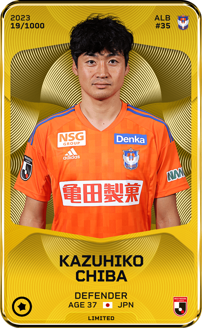Kazuhiko Chiba 2023-24 • Limited 19/1000