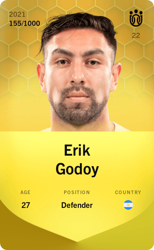 Erik Godoy 2021-22 • Limited 155/1000
