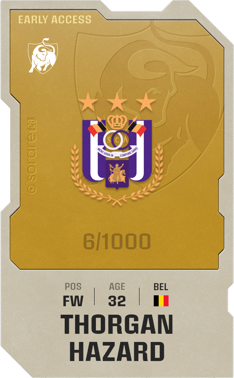 Thorgan Hazard 2025-26 • Limited 6/1000
