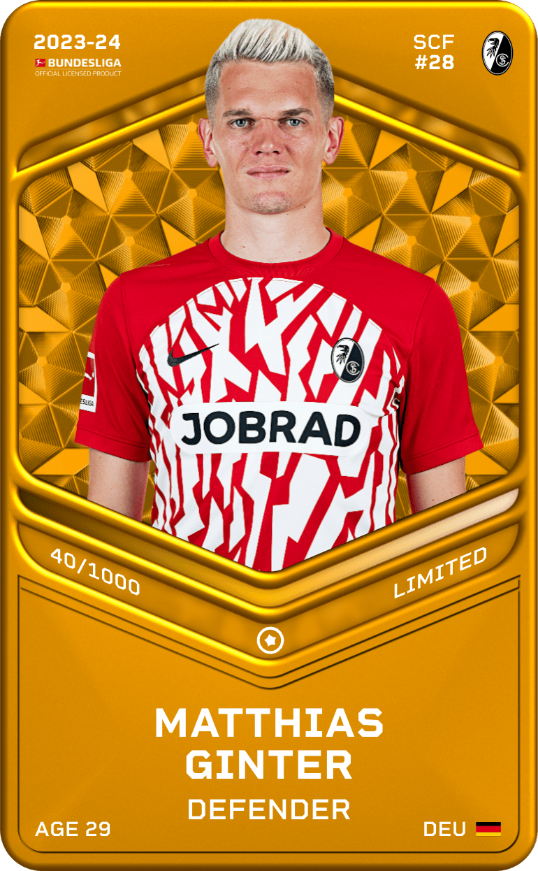 Matthias Ginter 2023-24 • Limited 40/1000