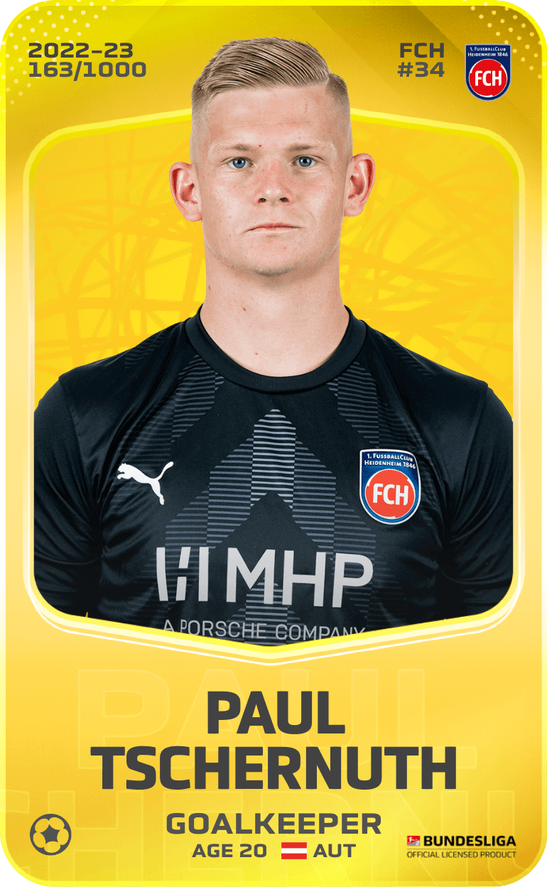 Paul Tschernuth 2022-23 • Limited 163/1000