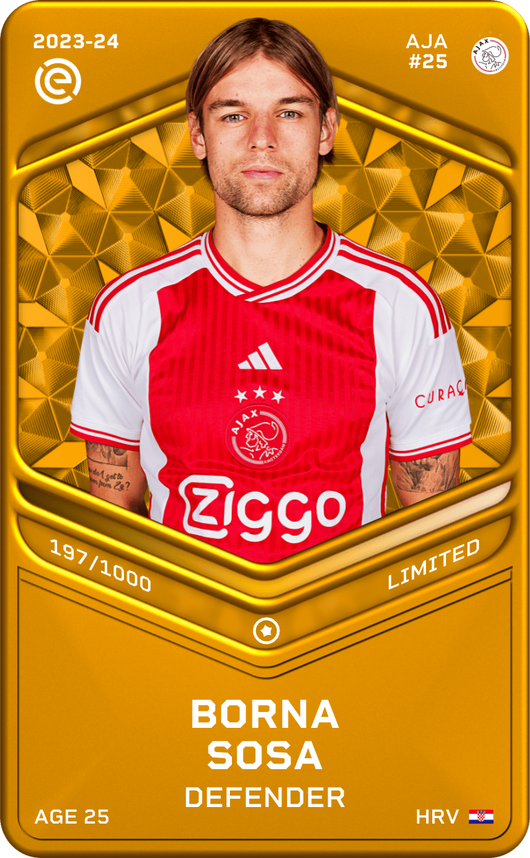 Borna Sosa 2023-24 • Limited 197/1000