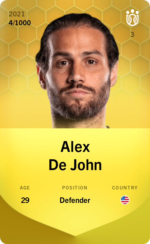Sorare - Sorare Official - Alex De John 2021-22 • Limited 4/1000 - NFT # 15323398047641754900205785431519499400192669209586241319133648895905405977263
