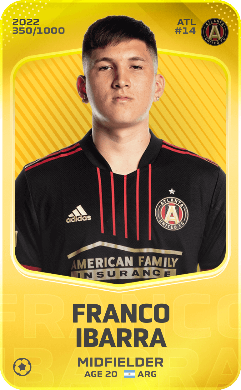 Franco Ibarra 2022-23 • Limited 350/1000