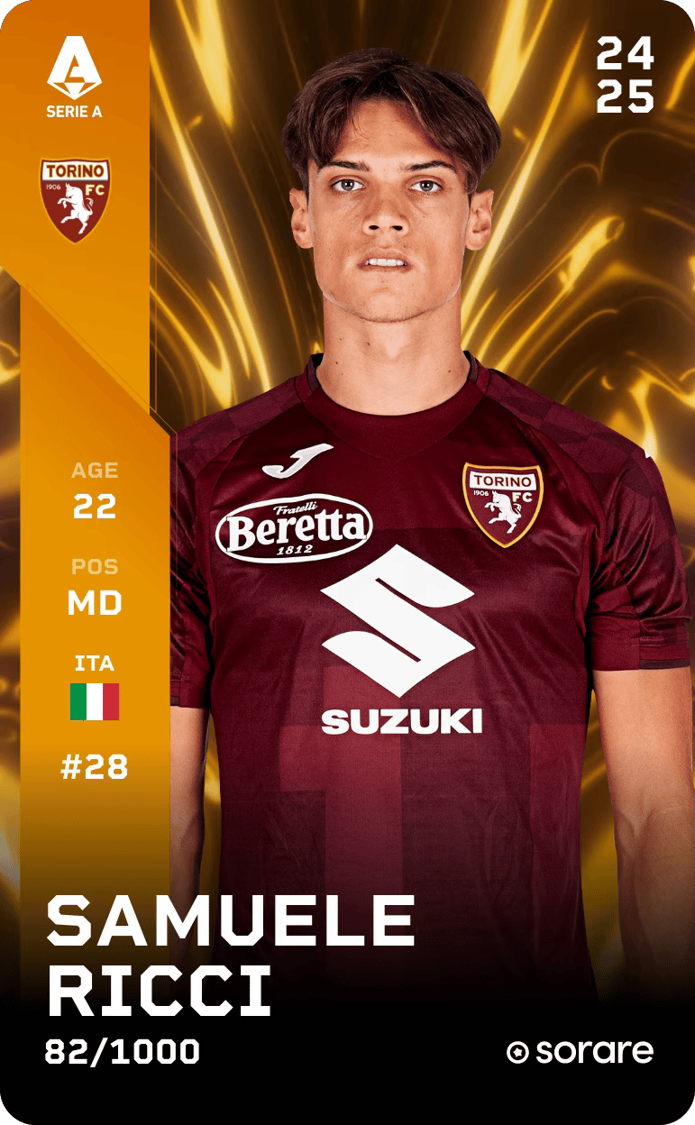 Samuele Ricci 2024-25 • Limited 82/1000