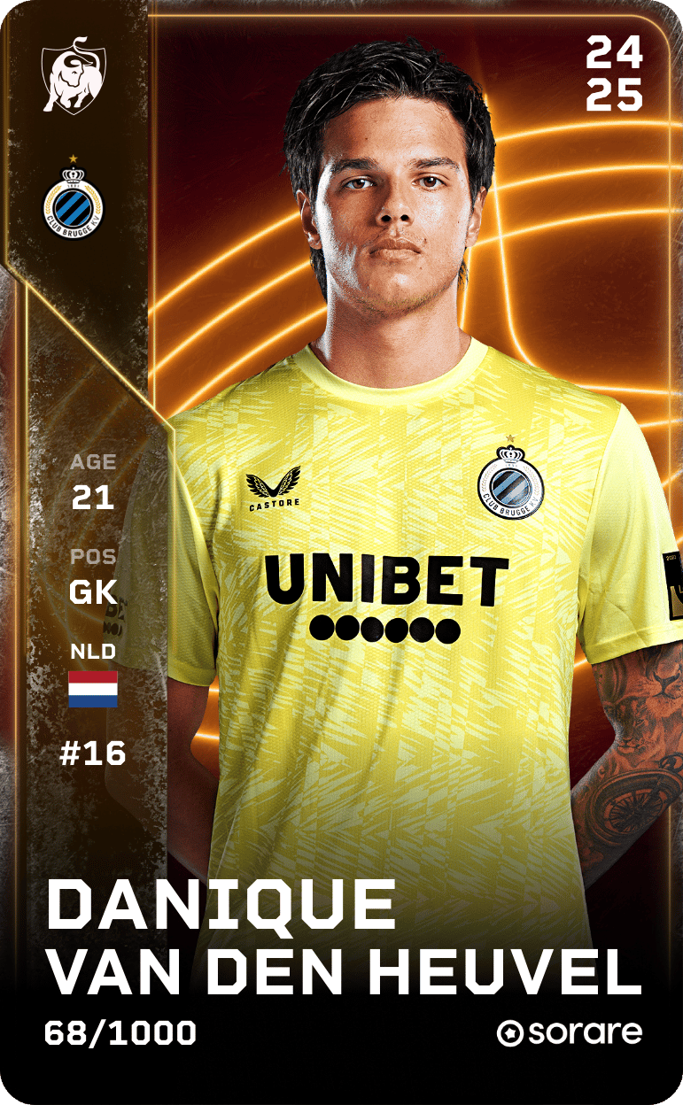 Danique van den Heuvel 2024-25 • Limited 68/1000