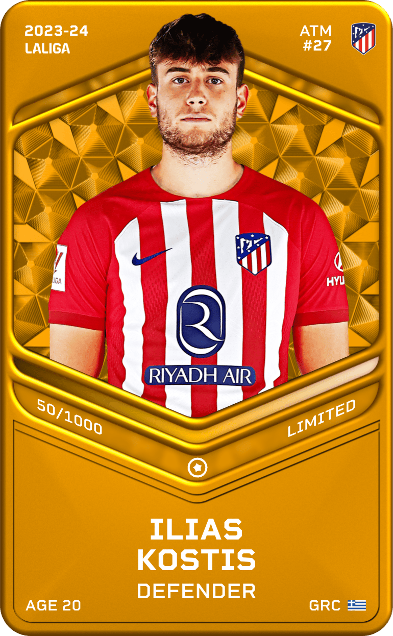Ilias Kostis 2023-24 • Limited 50/1000