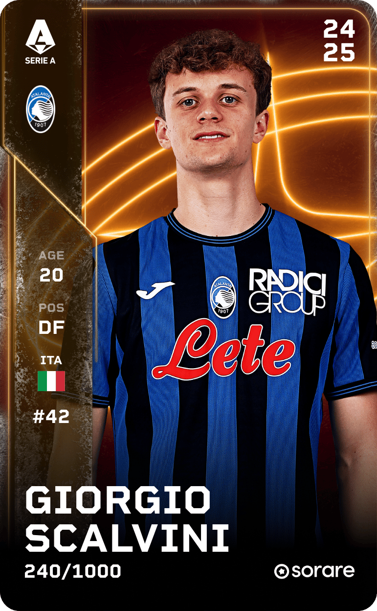 Giorgio Scalvini 2024-25 • Limited 240/1000