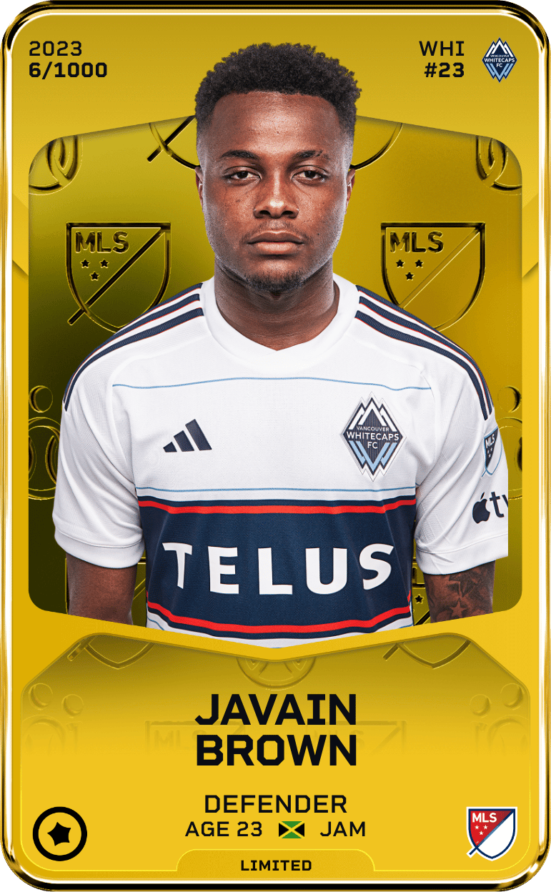 Javain Brown 2023-24 • Limited 6/1000