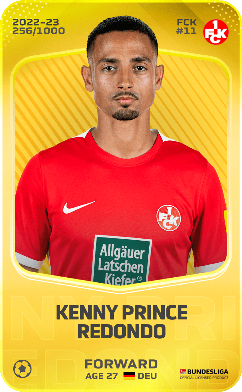 Kenny Prince Redondo 2022-23 • Limited 256/1000