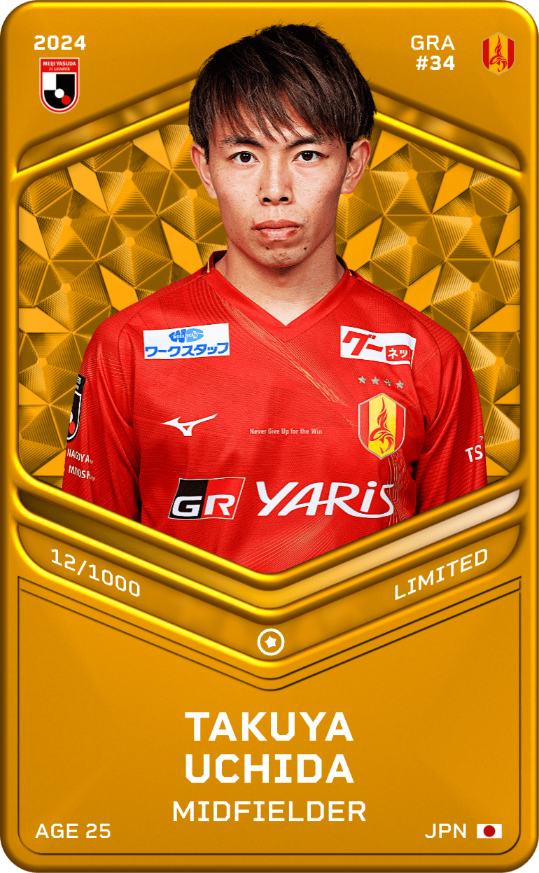 Takuya Uchida 2024-25 • Limited 12/1000