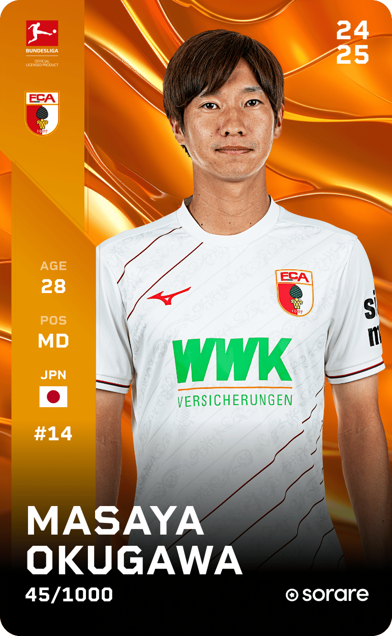 Masaya Okugawa 2024-25 • Limited 45/1000