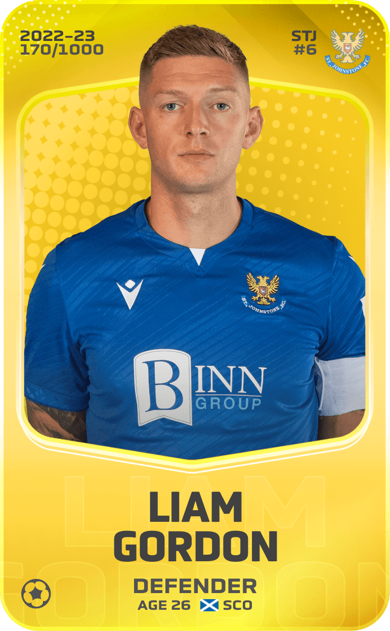Liam Gordon 2022-23 • Limited 170/1000