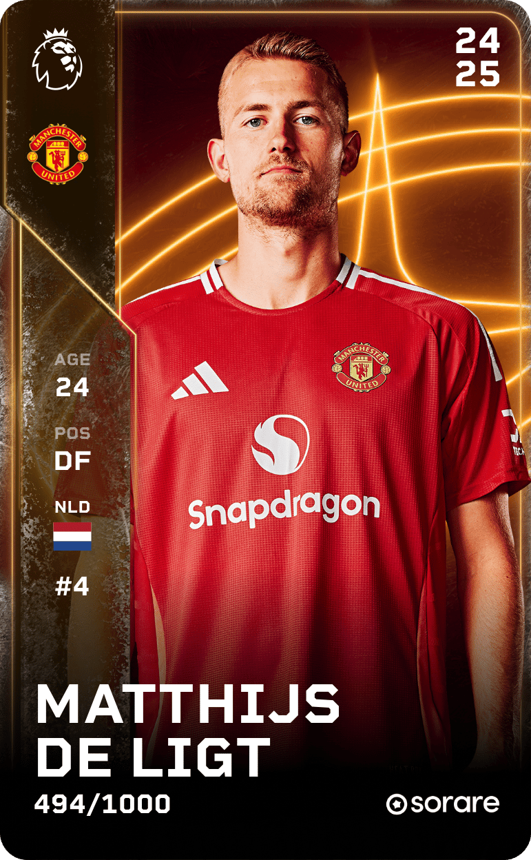 Matthijs de Ligt 2024-25 • Limited 494/1000
