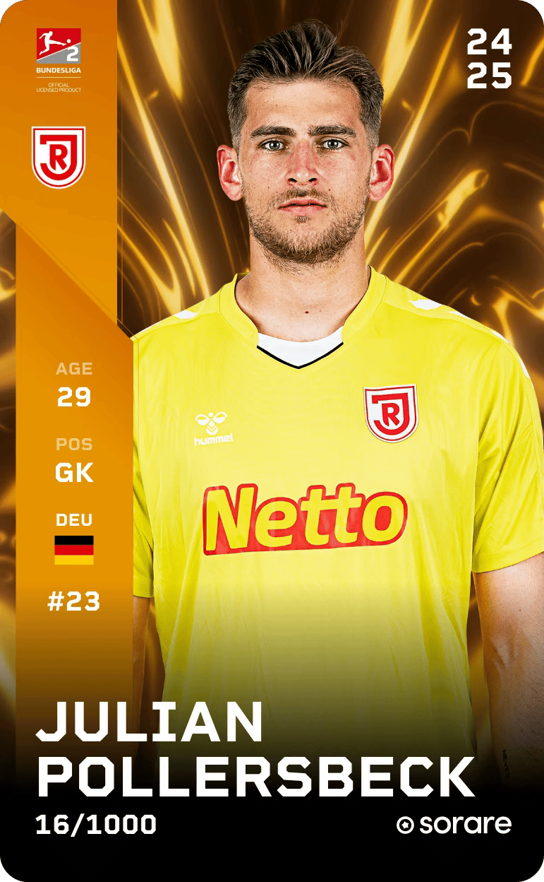 Julian Pollersbeck 2024-25 • Limited 16/1000