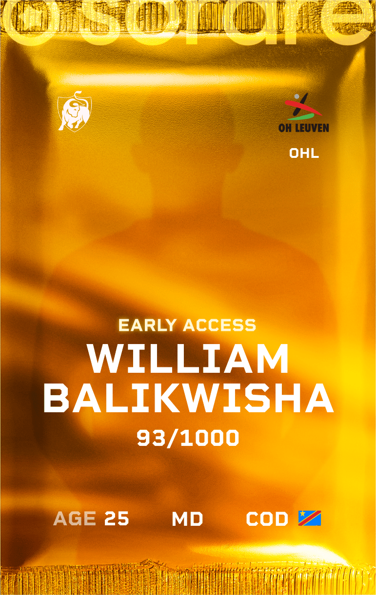William Balikwisha 2024-25 • Limited 93/1000