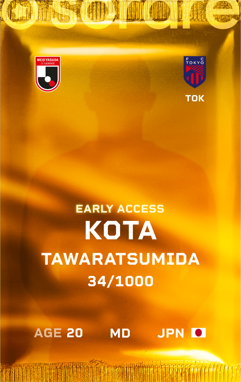 Kota Tawaratsumida 2025-26 • Limited 34/1000