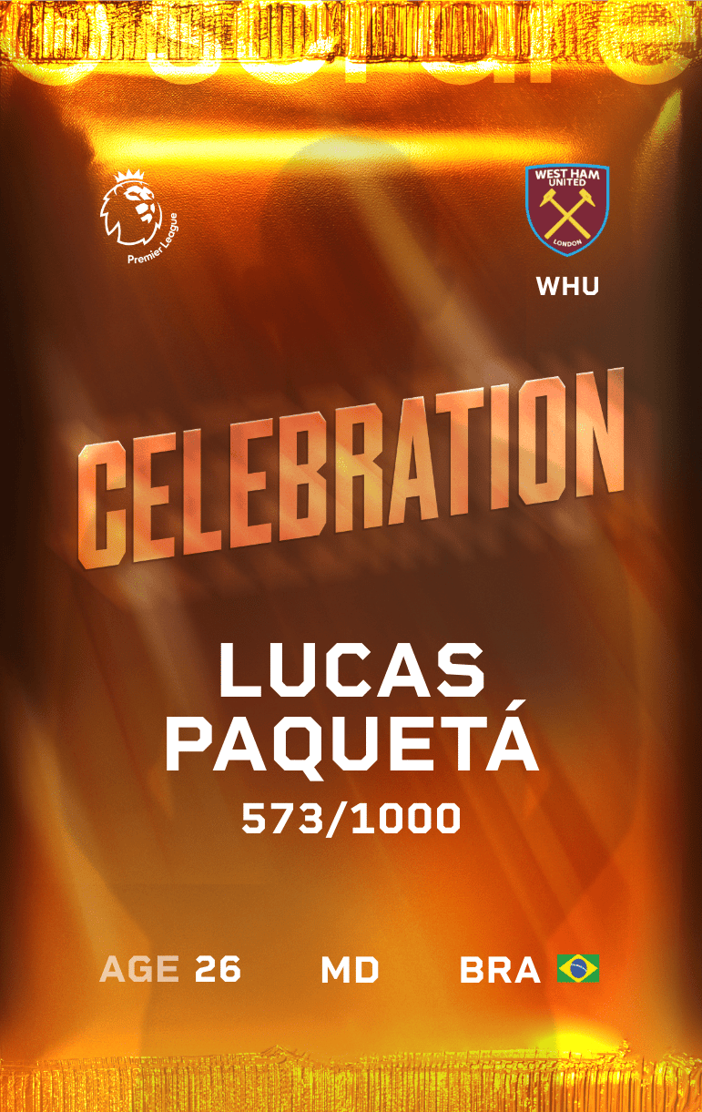 Lucas Paquetá 2024-25 • Limited 573/1000