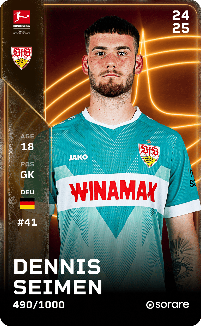 Dennis Seimen 2024-25 • Limited 490/1000