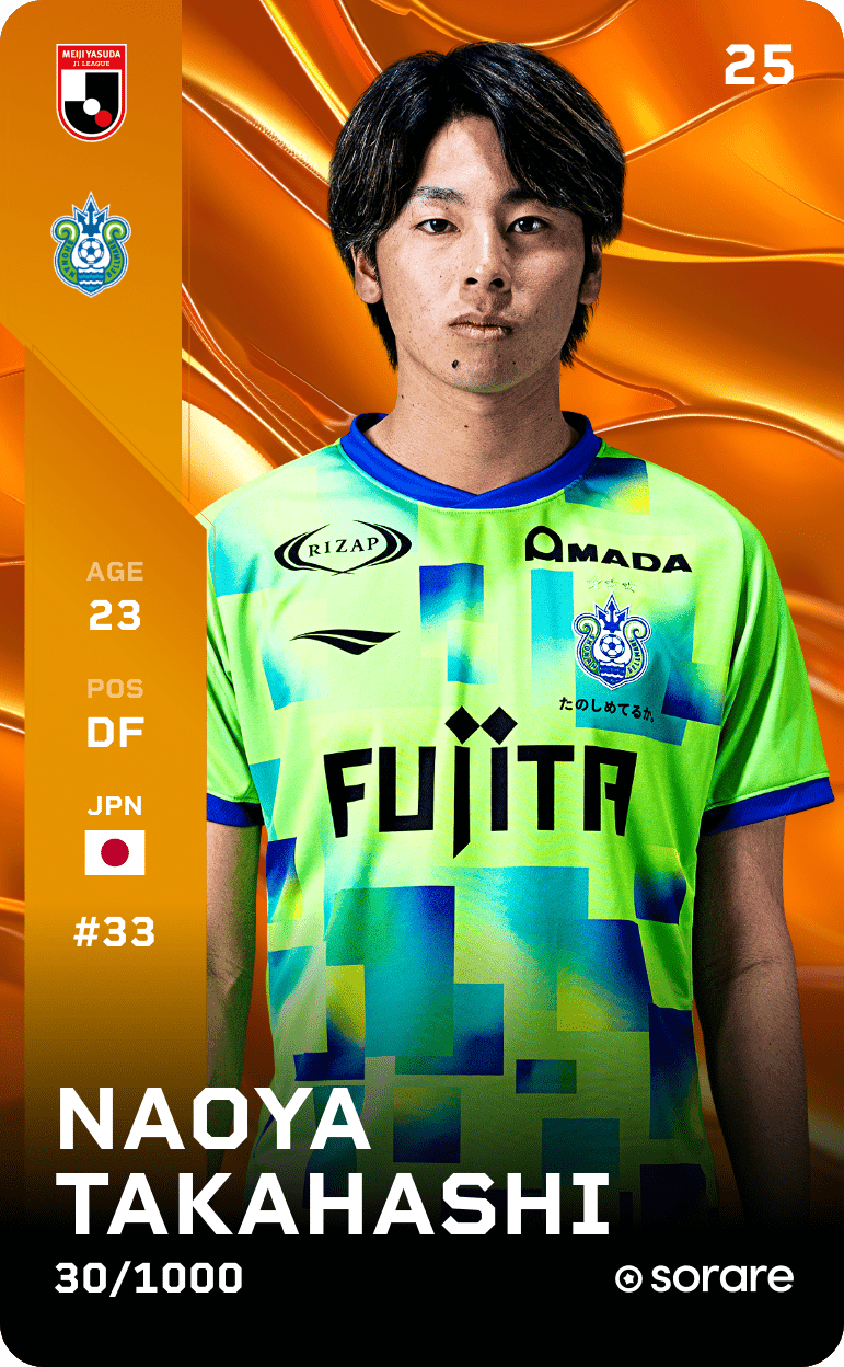 Naoya Takahashi 2025-26 • Limited 30/1000