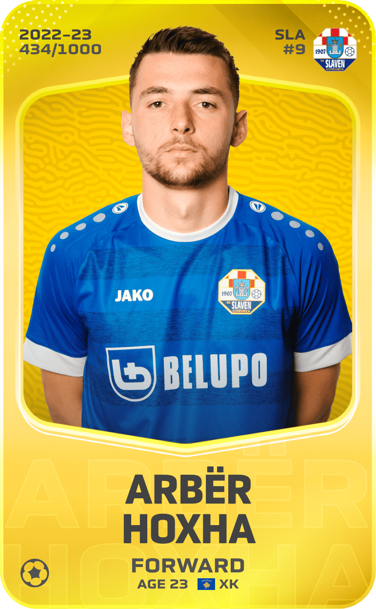 Arbër Hoxha 2022-23 • Limited 434/1000