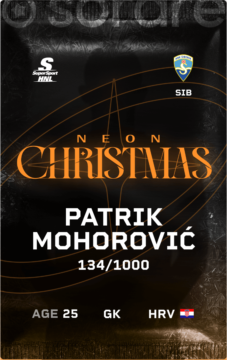 Patrik Mohorović 2024-25 • Limited 134/1000