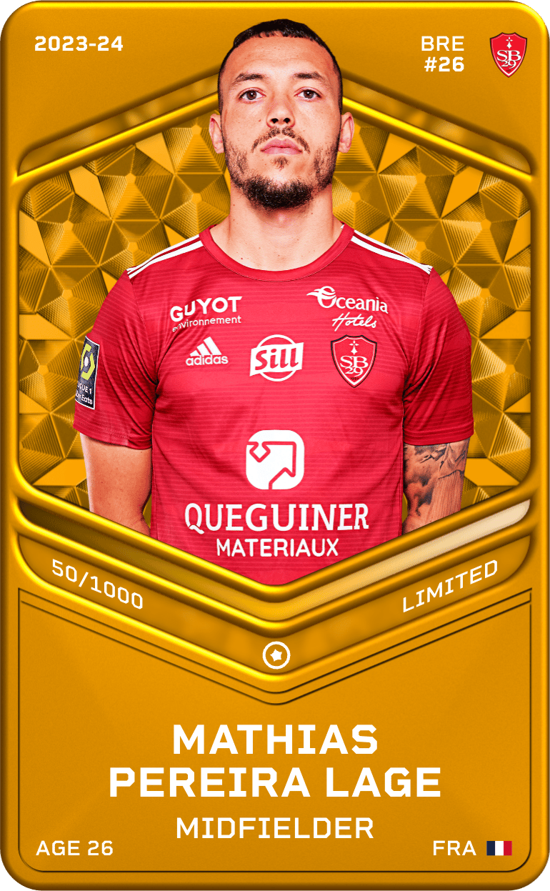 Mathias Pereira Lage 2023-24 • Limited 50/1000