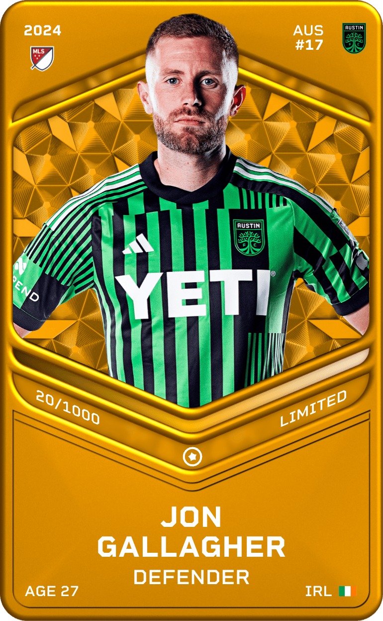 Jon Gallagher 2024-25 • Limited 20/1000