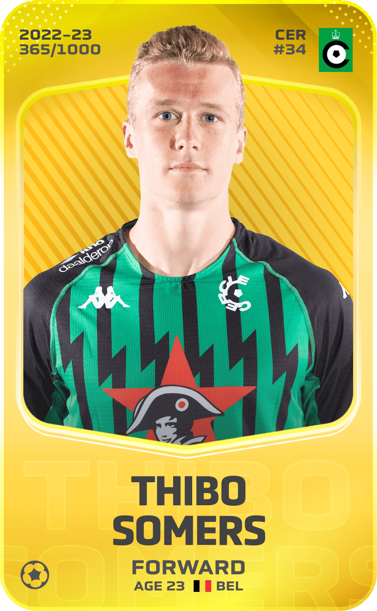 Thibo Somers 2022-23 • Limited 365/1000